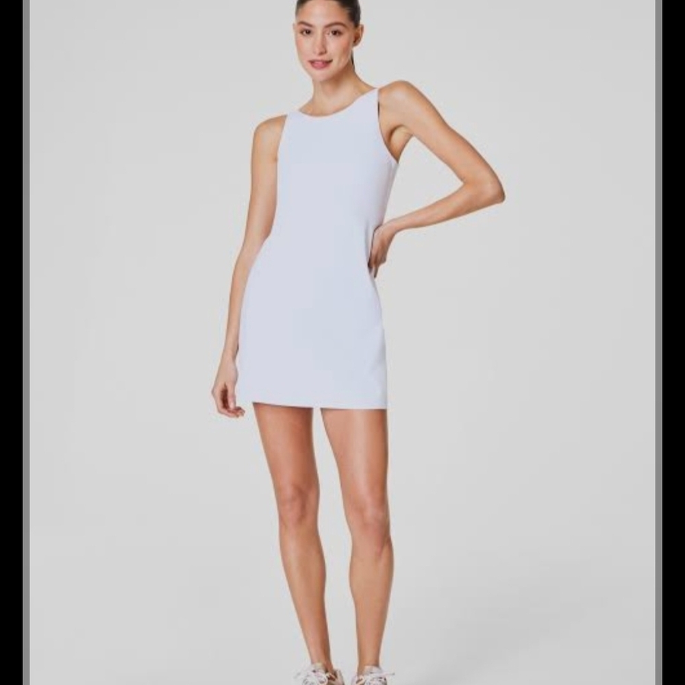 SPANX Shape Get Moving High Neck Sport Dress - LARGE